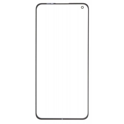 Replacement Front Glass For Realme Gt2 Pro Black By - Maxbhi Com