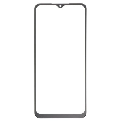 Replacement Front Glass For Samsung Galaxy A02 Black By - Maxbhi Com