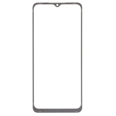 Replacement Front Glass For Samsung Galaxy A02 Black By - Maxbhi Com
