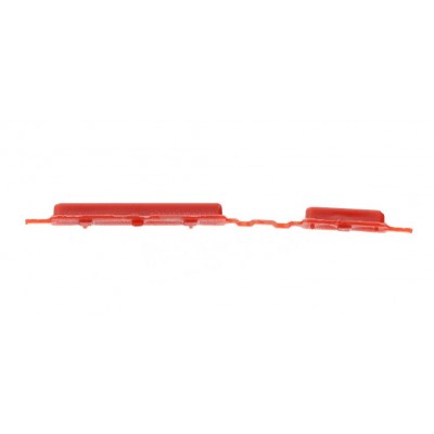 Volume Side Button Outer For Samsung Galaxy A02 Red By - Maxbhi Com