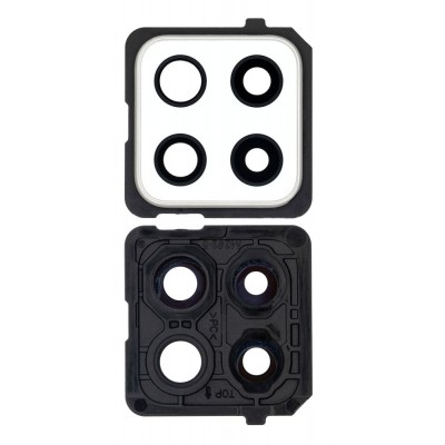 Camera Lens Glass With Frame For Samsung Galaxy A42 5g White By - Maxbhi Com