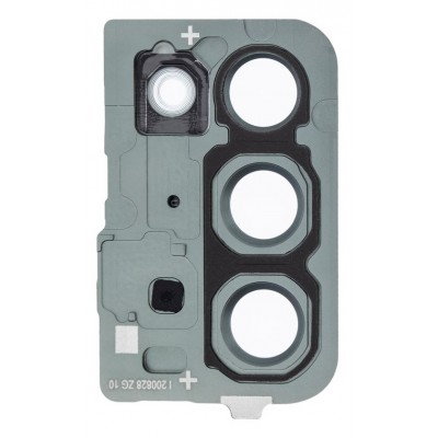 Camera Lens Glass With Frame For Samsung Galaxy Note 20 5g Green By - Maxbhi Com
