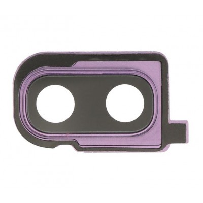 Camera Lens Glass With Frame For Samsung Galaxy Z Flip Purple By - Maxbhi Com