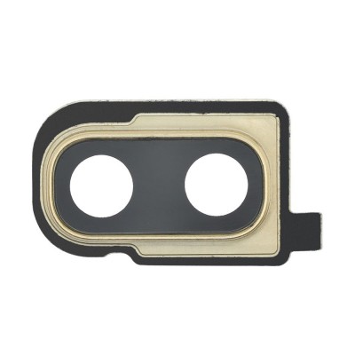 Camera Lens Glass With Frame For Samsung Galaxy Z Flip White By - Maxbhi Com