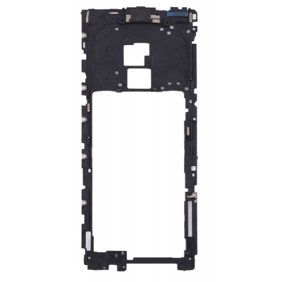 Middle Frame Ring Only For Sony Xperia Xz3 Silver By - Maxbhi Com