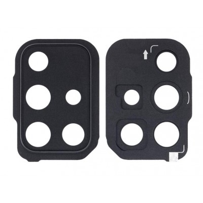 Camera Lens Glass with Frame for Samsung Galaxy A71 5G Black