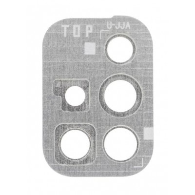 Camera Lens Glass With Frame For Samsung Galaxy A71 5g Silver By - Maxbhi Com