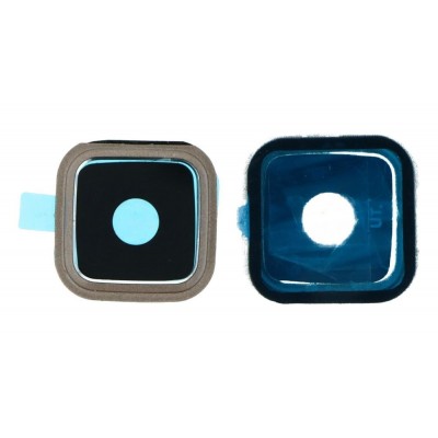 Camera Lens Glass With Frame For Samsung Galaxy Note 4 Gold By - Maxbhi Com