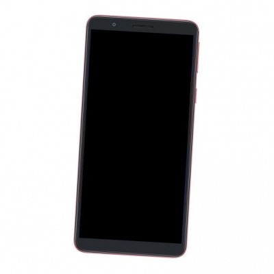 Camera Lens Glass with Frame for Samsung Galaxy A01 Core Black