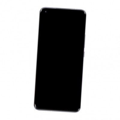 Camera Lens Glass with Frame for Xiaomi Mi 11 Pro White