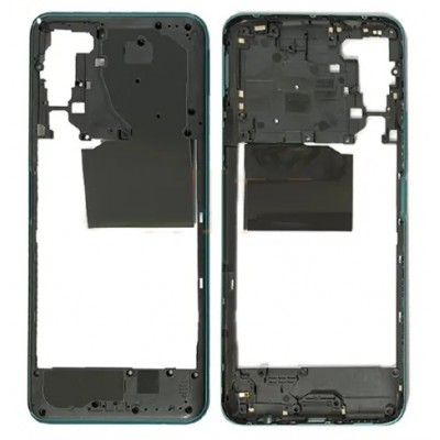 Middle Frame Ring Only For Huawei Y7a White By - Maxbhi Com