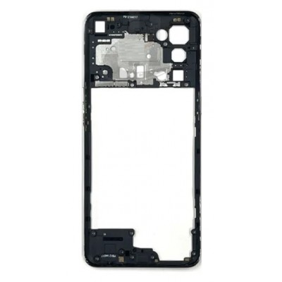 Middle Frame Ring Only For Oppo Reno 5 4g Silver By - Maxbhi Com