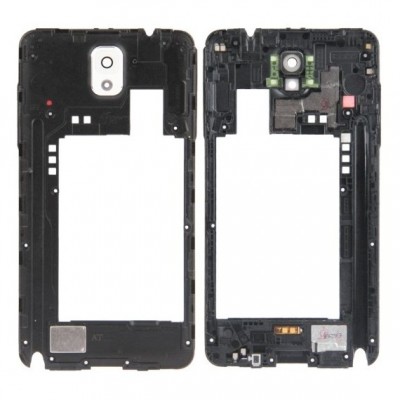 Middle Frame Ring Only For Samsung Galaxy Note 3 Black By - Maxbhi Com