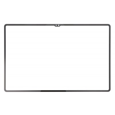 Replacement Front Glass For Samsung Galaxy Tab S8 Ultra Wifi Smx900 Black By - Maxbhi Com