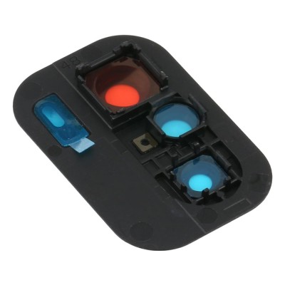 Camera Lens Glass With Frame For Xiaomi Redmi K40 Black By - Maxbhi Com