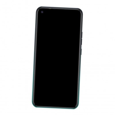 Camera Lens Glass with Frame for Tecno Spark 5 Orange