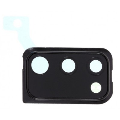 Camera Lens Glass With Frame For Samsung Galaxy A41 Red By - Maxbhi Com
