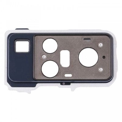 Camera Lens Glass With Frame For Vivo X50 Pro White By - Maxbhi Com