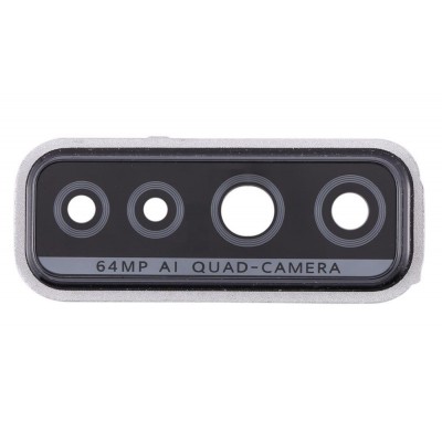 Camera Lens Glass with Frame for Huawei Nova 7 SE Black