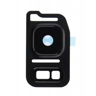 Camera Lens Glass with Frame for Samsung Galaxy Note 7 Black