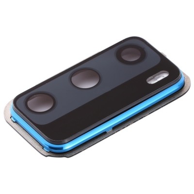Camera Lens Glass With Frame For Huawei P40 Blue By - Maxbhi Com