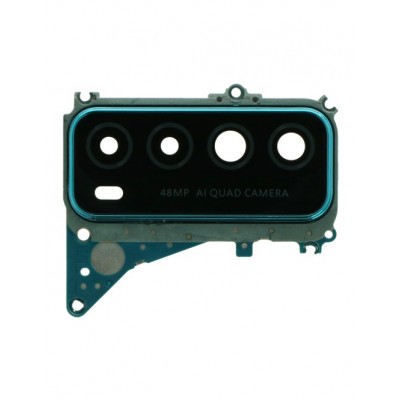 Camera Lens Glass With Frame For Huawei P Smart 2021 Green By - Maxbhi Com