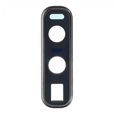 Camera Lens Glass With Frame For Oppo Find X2 Pro Black By - Maxbhi Com