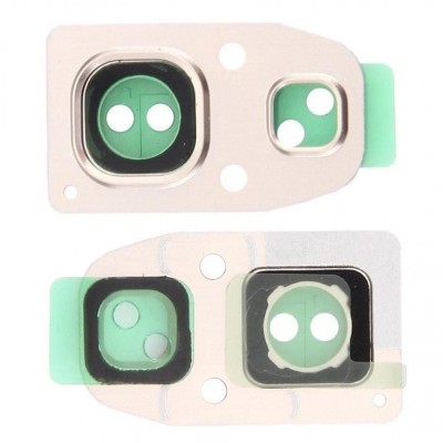 Camera Lens Glass With Frame For Samsung Galaxy A3 2017 Gold By - Maxbhi Com