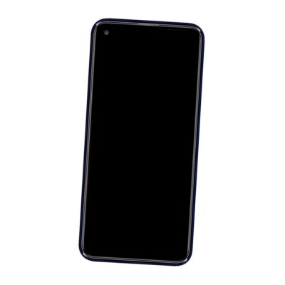 Camera Lens Glass with Frame for LG W41 Pro Black