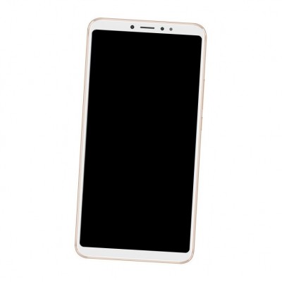 Camera Lens Glass with Frame for Xiaomi Mi Max 3 White