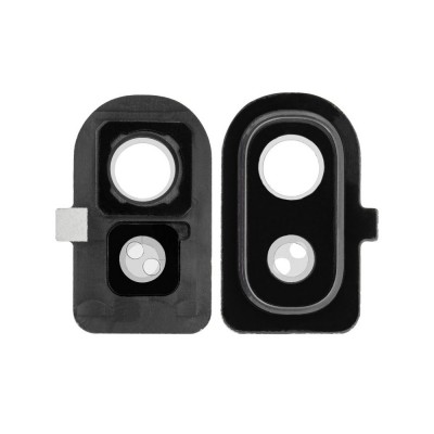 Camera Lens Glass with Frame for Samsung Galaxy A10e White