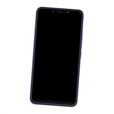 Camera Lens Glass with Frame for Tecno Spark 3 Black