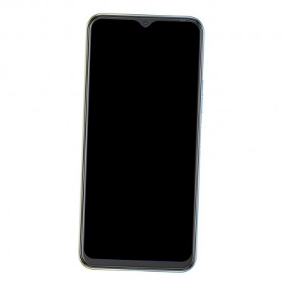 Camera Lens Glass with Frame for Tecno Spark 8P White