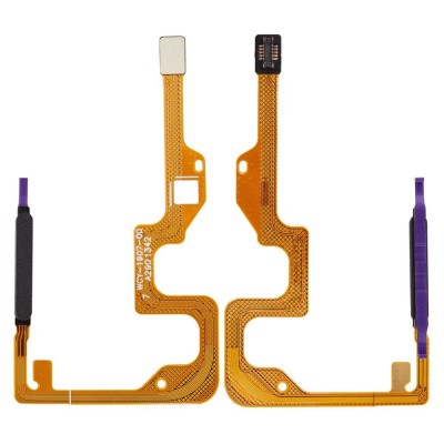 Fingerprint Sensor Flex Cable For Honor 70 Lite Black By - Maxbhi Com