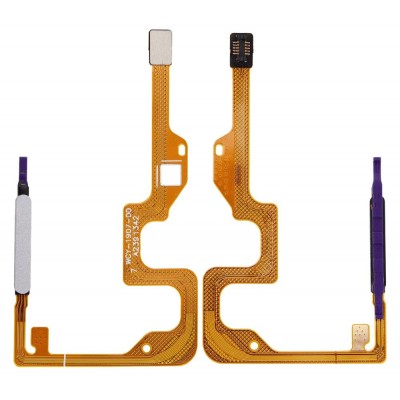Fingerprint Sensor Flex Cable For Honor 70 Lite Silver By - Maxbhi Com