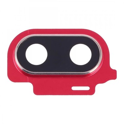 Camera Lens Glass With Frame For Oppo R15 Red By - Maxbhi Com