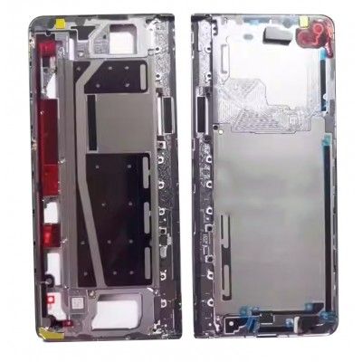 Lcd Frame Middle Chassis For Huawei Mate X3 Black By - Maxbhi Com