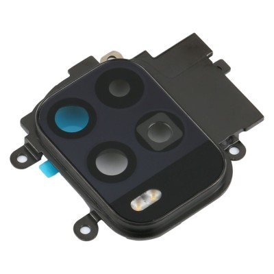 Camera Lens Glass With Frame For Xiaomi Mi 10 Lite 5g Blue By - Maxbhi Com