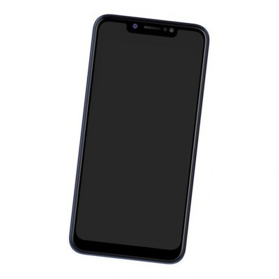 Camera Lens Glass with Frame for Tecno Mobile Camon 11 Black