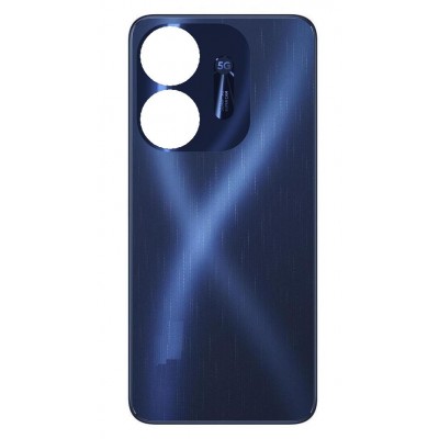 Back Panel Cover For Itel P55 5g Black - Maxbhi Com