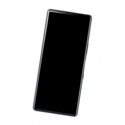 Camera Lens Glass with Frame for Sony Xperia L4 Black