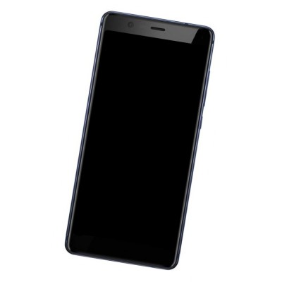 Camera Lens Glass with Frame for Nokia 5.1 Black