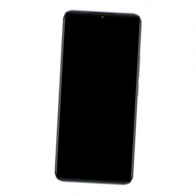 Camera Lens Glass with Frame for Vivo iQOO Z6 44W White
