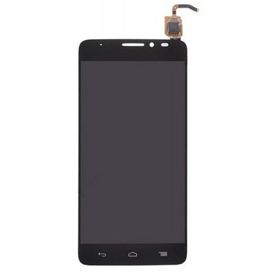 LCD with Touch Screen for Alcatel Idol X - Black