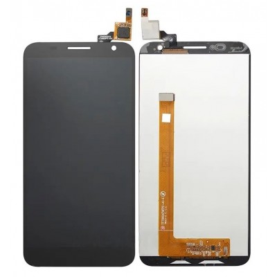Lcd With Touch Screen For Alcatel One Touch Idol 2 S Black By - Maxbhi Com