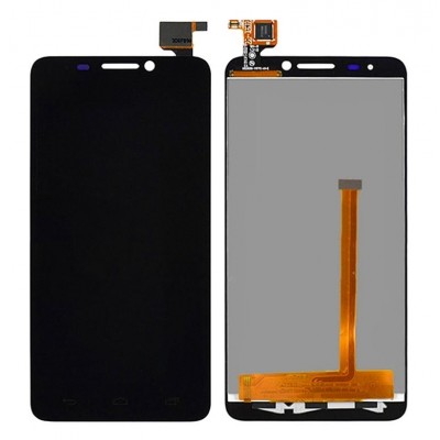 Lcd With Touch Screen For Alcatel One Touch Idol Ot6030d Black By - Maxbhi Com