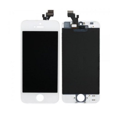 Lcd With Touch Screen For Apple Iphone 5 16gb White By - Maxbhi Com