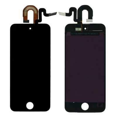 Lcd With Touch Screen For Apple Ipod Touch 64gb 5th Generation Black By - Maxbhi Com