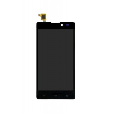 Lcd With Touch Screen For Archos 50 Neon Black By - Maxbhi.com
