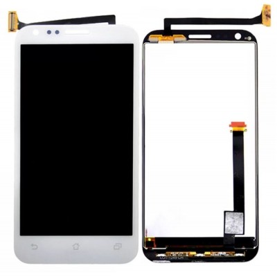Lcd With Touch Screen For Asus Padfone 2 White By - Maxbhi Com